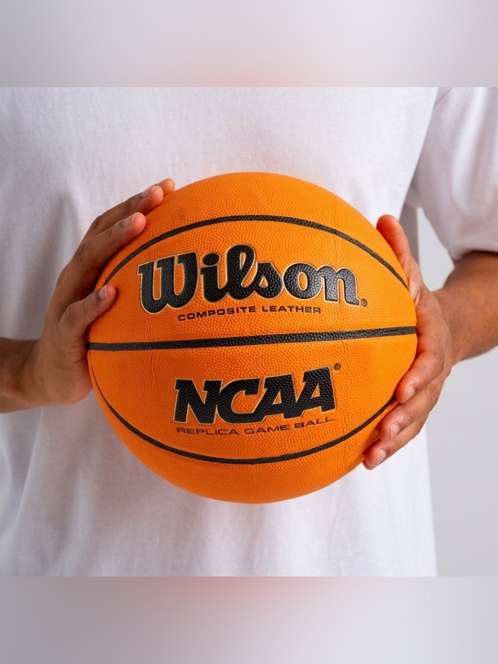 Wilson NCAA Replica Official Game Ball Basketball - Size 7 / 29.5”